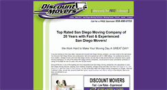 Desktop Screenshot of discountmovers.com